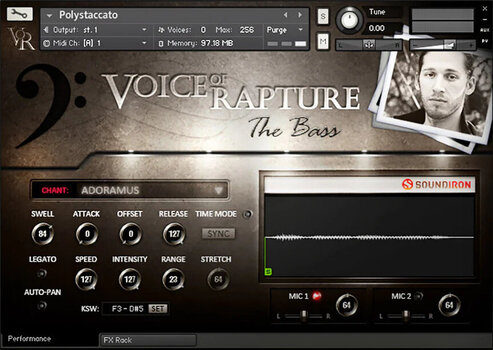 Geluidsbibliotheek voor sampler Soundiron Voice of Rapture: The Bass (Digitaal product) - 4