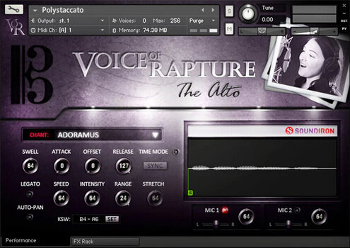 Muestra y biblioteca de sonidos Soundiron Voice of Rapture: The Alto (Producto digital) - 4