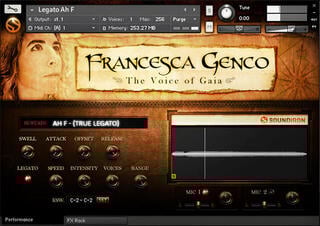 Biblioteca de samples/sons Soundiron Voice of Gaia: Francesca (Produto digital) - 1