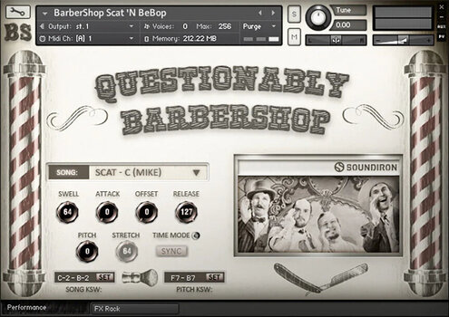 Sample and Sound Library Soundiron Questionably Barbershop (Digital product) - 4