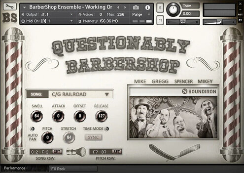 Geluidsbibliotheek voor sampler Soundiron Questionably Barbershop (Digitaal product) - 5