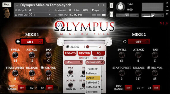 Sample and Sound Library Soundiron Olympus Mike-Ro Solo Tenor (Digital product) - 3