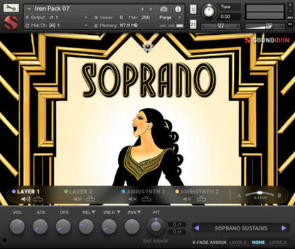 Sampler hangkönyvtár Soundiron Iron Pack 7 - Soprano Voice (Digitális termék) - 2