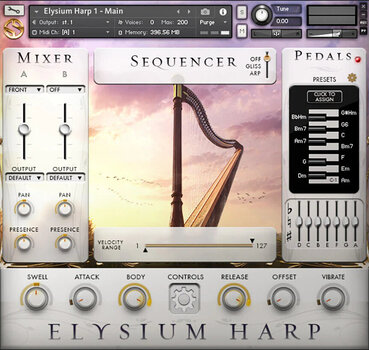 Zvočna knjižnica za sampler Soundiron Elysium Harp (Digitalni izdelek) - 3