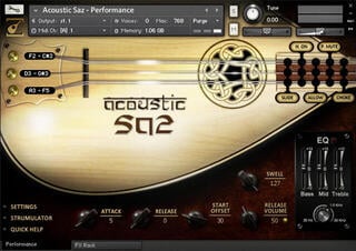 Sound Library für Sampler Soundiron Acoustic Saz (Digitales Produkt) - 1