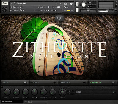 Samplings- och ljudbibliotek Soundiron Zitherette (Digital produkt) - 2