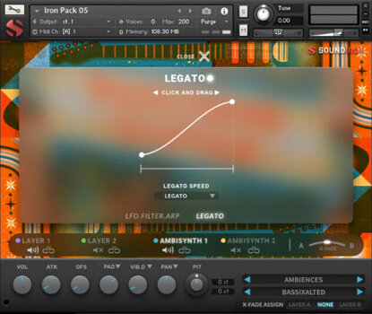 Audio datoteka za sampler Soundiron Iron Pack 5 - Baritone Guitar (Digitalni proizvod) - 4