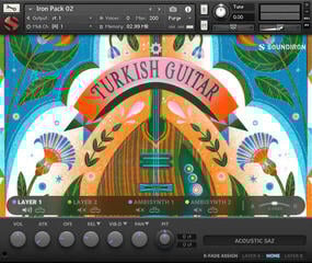 Sound Library für Sampler Soundiron Iron Pack 2 - Turkish Guitar (Digitales Produkt) - 1