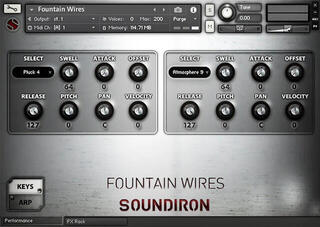 Sound Library für Sampler Soundiron Fountain Wires (Digitales Produkt) - 1