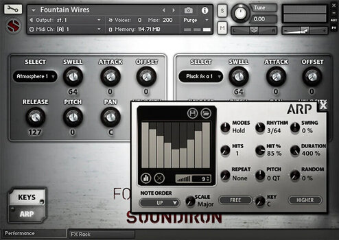 Sound Library für Sampler Soundiron Fountain Wires (Digitales Produkt) - 3