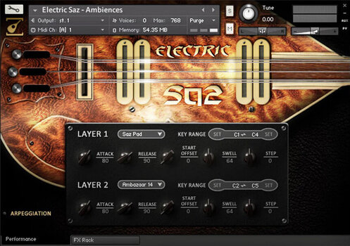 Sample and Sound Library Soundiron Electric Saz (Digital product) - 3