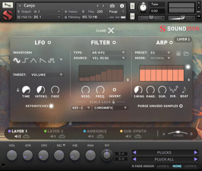 Sound Library für Sampler Soundiron Canjo (Digitales Produkt) - 3