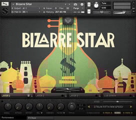 Библиотека със звукови ефекти Soundiron Bizarre Sitar (Дигитален продукт) - 1