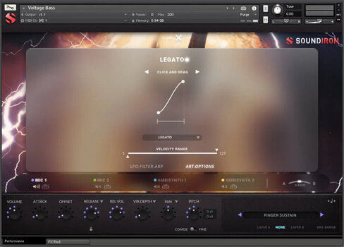 Sample and Sound Library Soundiron Voltage Bass (Digital product) - 4