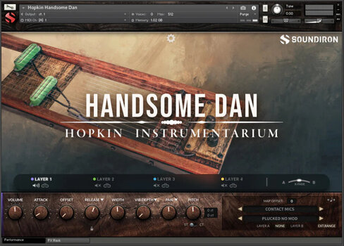 Sample/lydbibliotek Soundiron Hopkin Instrumentarium: Handsome Dan (Digitalt produkt) - 2