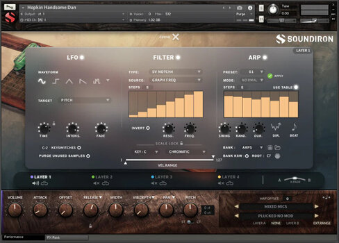 Audio datoteka za sampler Soundiron Hopkin Instrumentarium: Handsome Dan (Digitalni proizvod) - 3