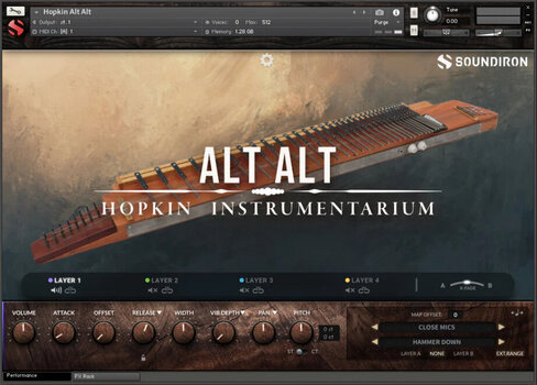 Sound Library für Sampler Soundiron Hopkin Instrumentarium: Alt Alt (Digitales Produkt) - 2