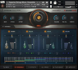Ακουστική Βιβλιοθήκη για Σάμπλερ Soundiron Hyperion Strings Micro (Ψηφιακό προϊόν) - 2