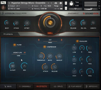 Audio datoteka za sampler Soundiron Hyperion Strings Micro (Digitalni proizvod) - 4