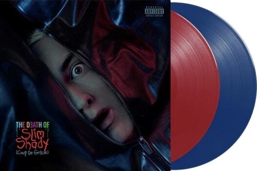 LP plošča Eminem - The Death of Slim Shady (Coup De Grâce) (Red and Blue Coloured) (2 LP) - 2