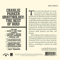 CD диск Charlie Parker - Ornithology: The Best Of Bird (CD) - 1