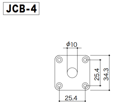 Plaques de guitare Gotoh JCB-4 C Plaques de guitare - 2