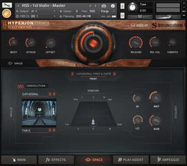 Библиотека със звукови ефекти Soundiron Hyperion Strings Solo Violins (Дигитален продукт) - 3