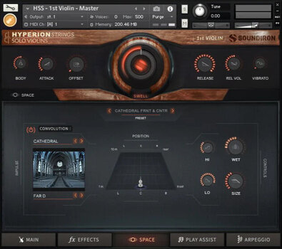 Bibliothèques de sons pour sampler Soundiron Hyperion Strings Solo Violins (Produit numérique) - 4
