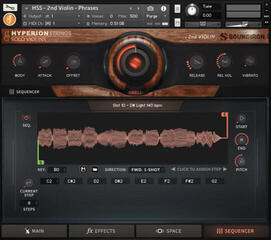 Библиотека със звукови ефекти Soundiron Hyperion Strings Solo Violins (Дигитален продукт) - 4