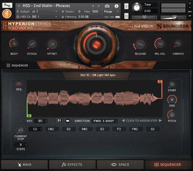 Bibliothèques de sons pour sampler Soundiron Hyperion Strings Solo Violins (Produit numérique) - 5