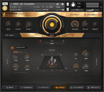 Sample and Sound Library Soundiron Hyperion Brass Micro (Digital product) - 5