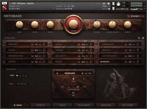 Βιβλιοθήκη ήχου για sampler Soundiron Hyperion Strings Oktobass (Ψηφιακό προϊόν) - 2