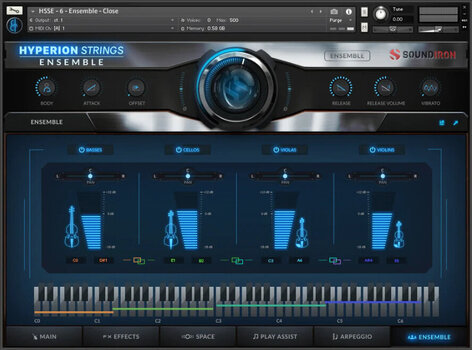 Sample and Sound Library Soundiron Hyperion Strings Ensemble (Digital product) - 4