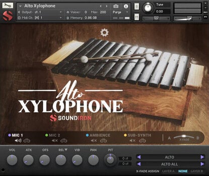 Sample/lydbibliotek Soundiron Alto Xylophone (Digitalt produkt) - 2