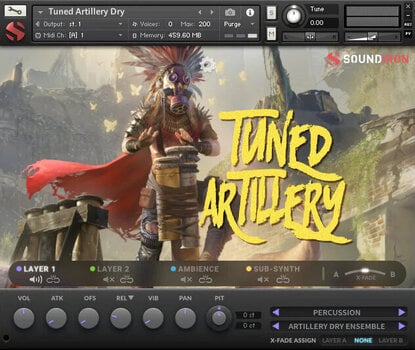 Bibliothèques de sons pour sampler Soundiron Tuned Artillery (Produit numérique) - 2