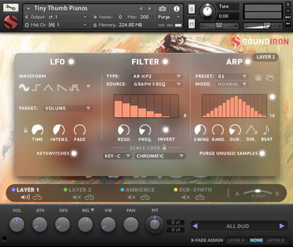 Sample/lydbibliotek Soundiron Tiny Thumb Pianos (Digitalt produkt) - 3