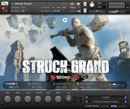 Sample and Sound Library Soundiron Struck Grand Piano (Digital product) - 2