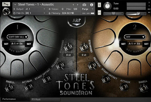 Bibliothèques de sons pour sampler Soundiron Steel Tones (Produit numérique) - 2