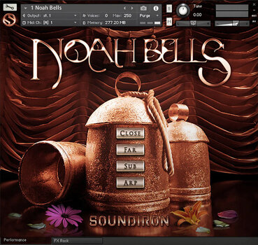 Zvočna knjižnica za sampler Soundiron Noah Bells (Digitalni izdelek) - 2