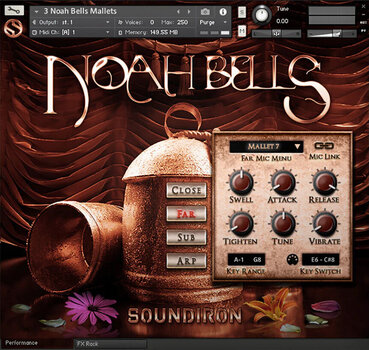 Bibliothèques de sons pour sampler Soundiron Noah Bells (Produit numérique) - 3