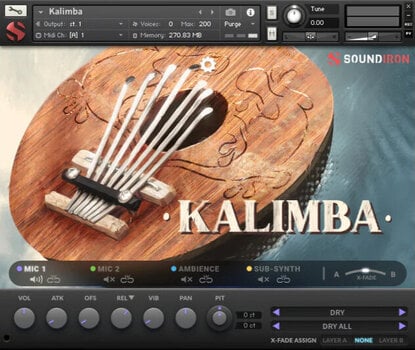 Звукова библиотека за семплер Soundiron Kalimba (Дигитален продукт) - 2