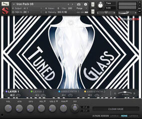 Sound Library für Sampler Soundiron Iron Pack 8 - Tuned Glass (Digitales Produkt) - 1