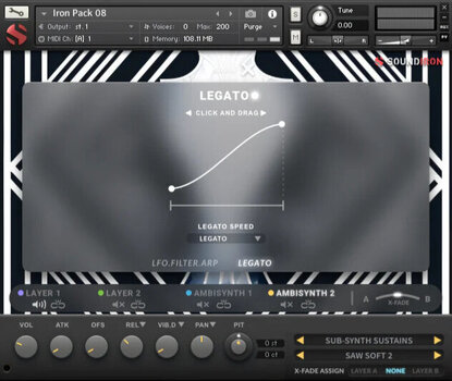 Sample and Sound Library Soundiron Iron Pack 8 - Tuned Glass (Digital product) - 4