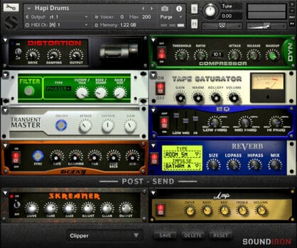 Biblioteca de samples e sons Soundiron Hapi Drums (Produto digital) - 4