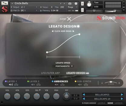 Sample and Sound Library Soundiron Circle Bells (Digital product) - 4