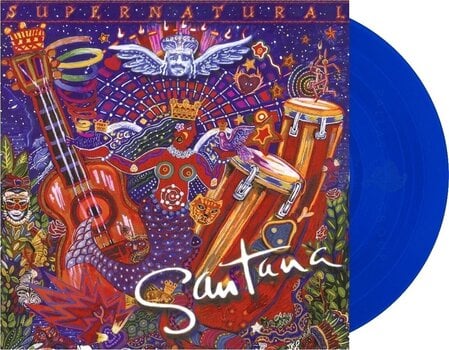 Disque vinyle Santana - Supernatural (Blue Coloured) (Reissue) (2 LP) - 2