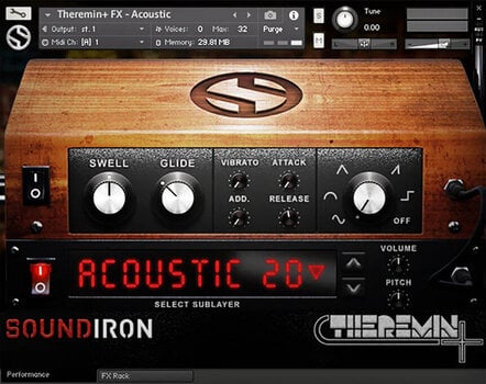 Biblioteca de samples e sons Soundiron Theremin+ (Produto digital) - 3