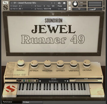 Bibliothèques de sons pour sampler Soundiron Jewel Runner 49 (Produit numérique) - 2