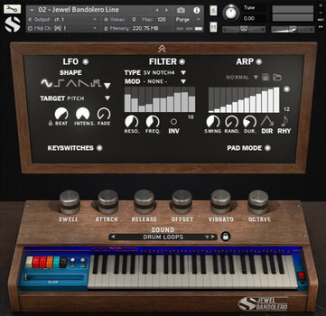 Zvuková knihovna pro sampler Soundiron Jewel Bandolero (Digitální produkt) - 3