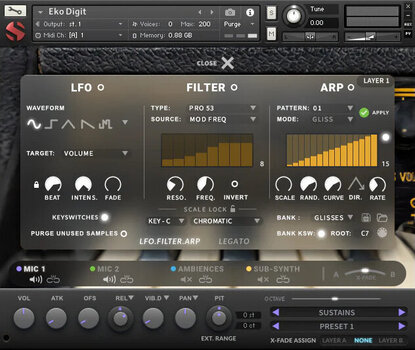 Sample and Sound Library Soundiron Eko Digit (Digital product) - 3